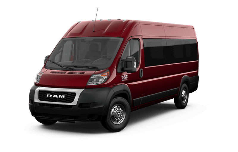 2020 Ram ProMaster® 3500 Window Van - Deep Cherry Red Crystal Pearl
