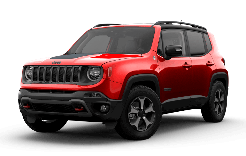 Jeep® Renegade 2021 Trailhawk élite - Rouge Colorado