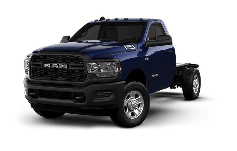 Ram Châssis-cabine 2021 3500 Tradesman - Couche nacrée bleu de Prusse