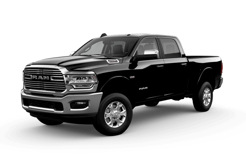 2021 Ram 2500 Laramie - Diamond Black Crystal Pearl