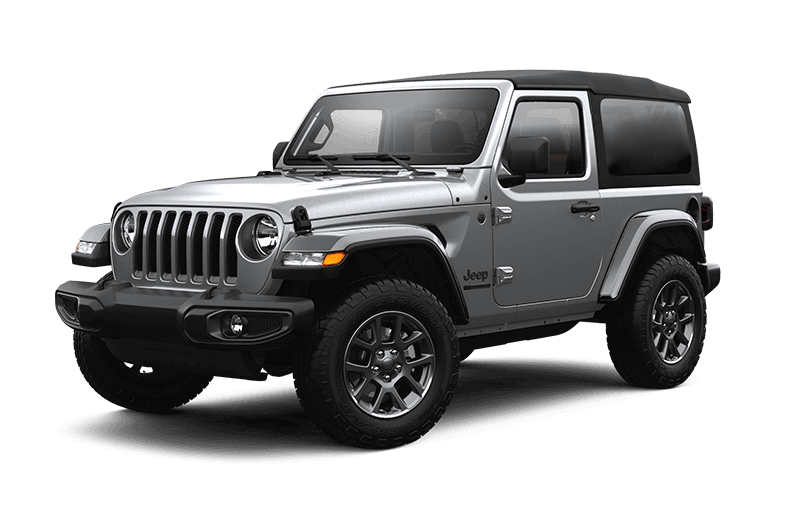Jeep® Wrangler 2021 Édition 80e anniversaire - Gris acier métallisé