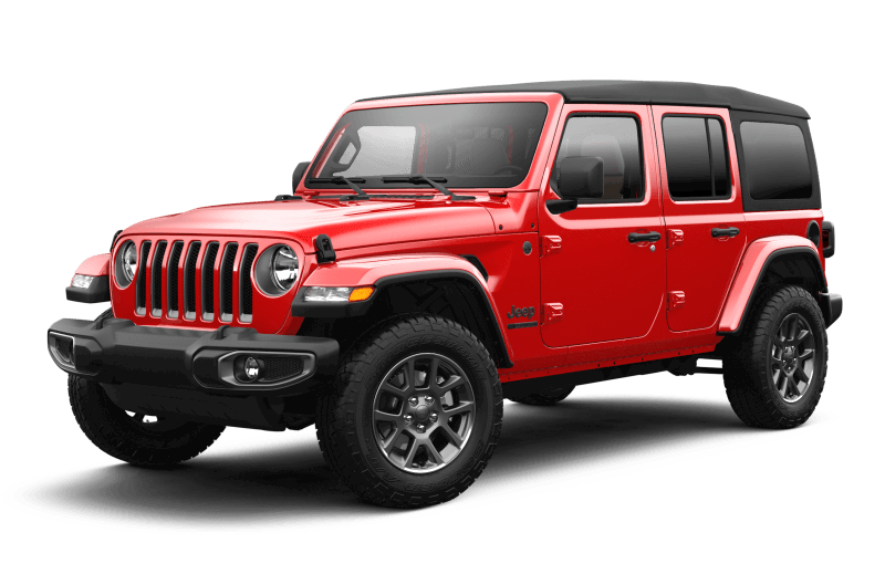 2021 Jeep® Wrangler Unlimited Sport 80th Anniversary Edition - Firecracker Red