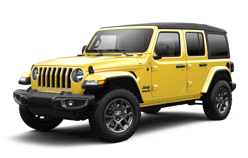 2021 Jeep® Wrangler Unlimited Sport 80th Anniversary Edition - HellaYella