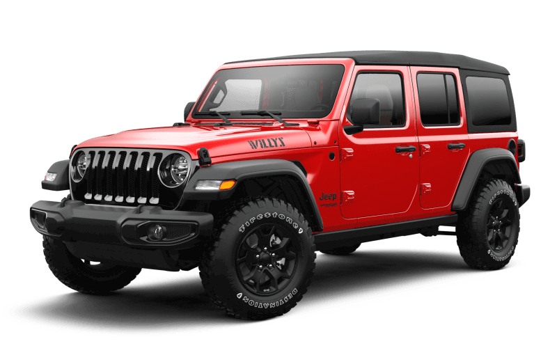 2021 Jeep® Wrangler Unlimited Willys - Firecracker Red