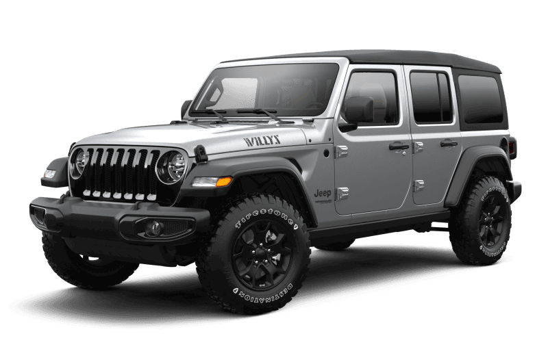 2021 Jeep® Wrangler Unlimited Willys - Billet Metallic