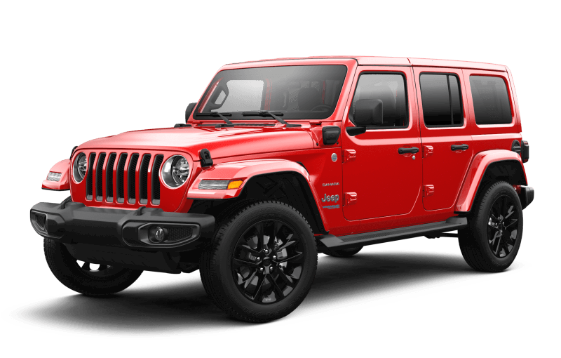 2021 Jeep® Wrangler 4xe Unlimited Sahara - Firecracker Red