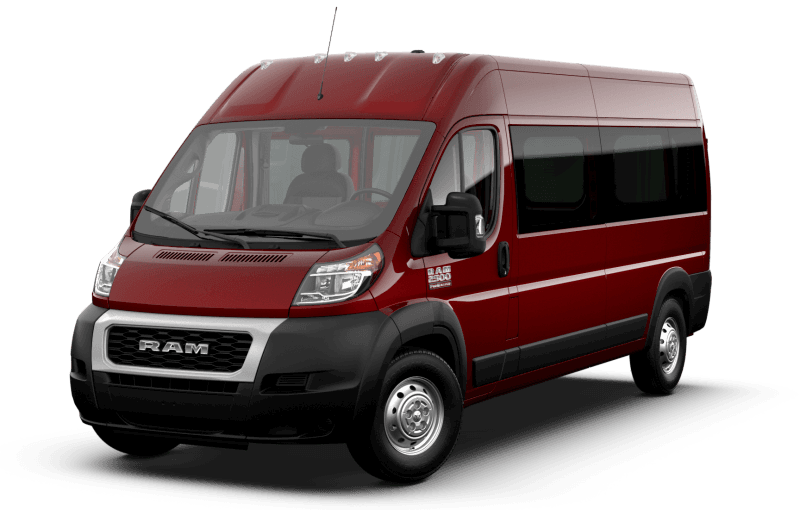 2021 Ram ProMaster 2500 Window Van - Deep Cherry Red Crystal Pearl