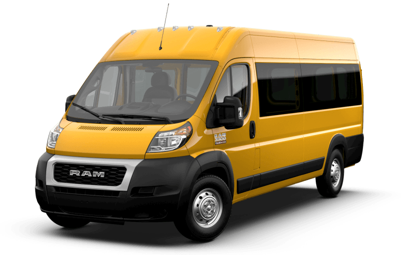2021 Ram ProMaster 3500 Window Van - School Bus Yellow