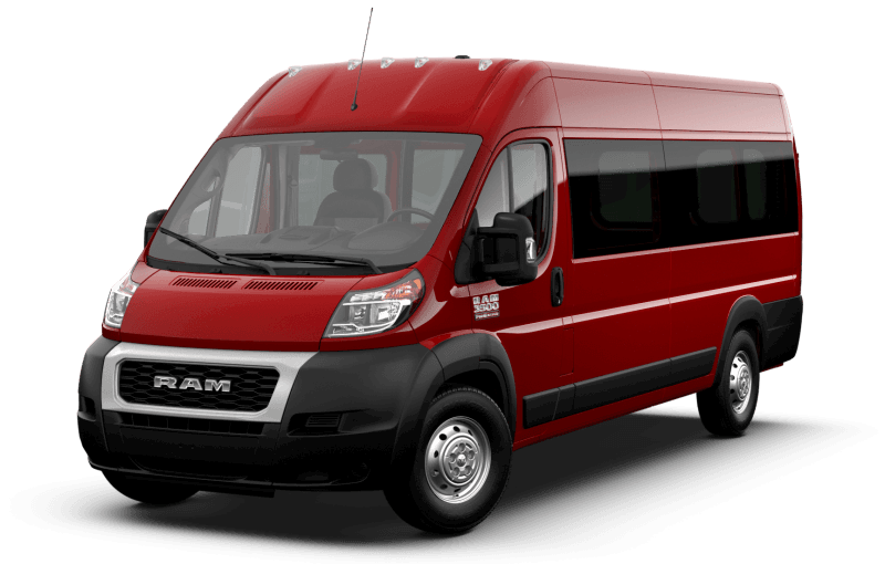 2021 Ram ProMaster 3500 Window Van - Flame Red