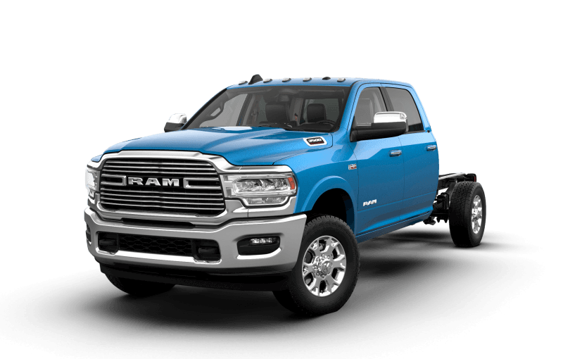 2022 Ram Chassis Cab 3500 Laramie (9,900 lb GVW) - HYDRO BLUE PEARL