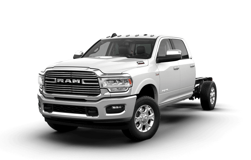 2022 Ram Chassis Cab 3500 Laramie (9,900 lb GVW) - PEARL WHITE