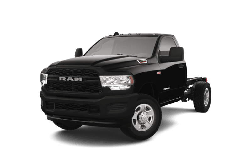2023 Ram Chassis Cab 3500 (9,900 lb GVW) Tradesman - DIAMOND BLACK CRYSTAL PEARL