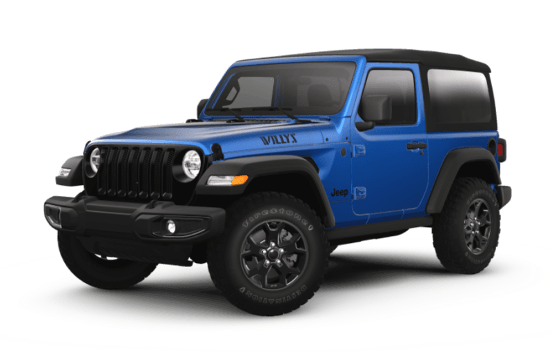 2023 Jeep® Wrangler Willys - Hydro Blue Pearl