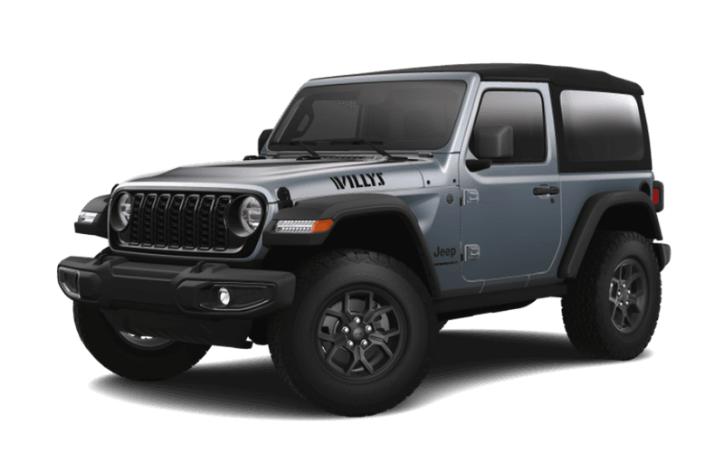 Jeep® Wrangler 2024 Willys - Gris ciel