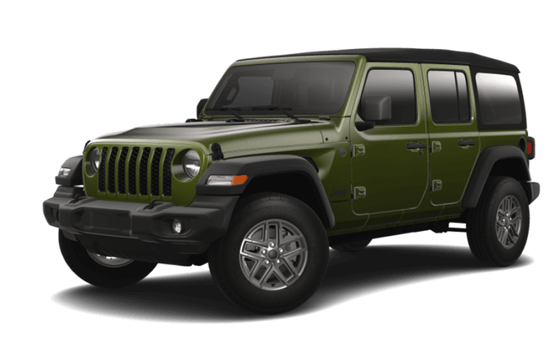 Jeep® Wrangler 2024 Sport S 4 portes - Vert sergent