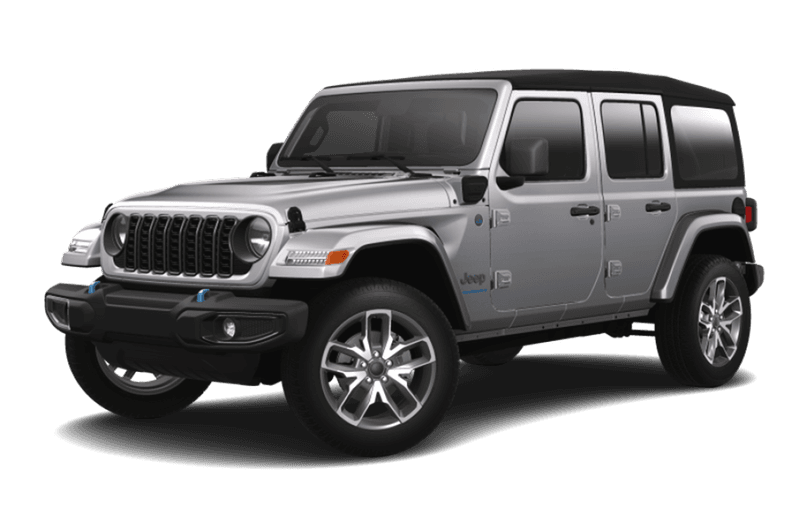 2024 Jeep® Wrangler 4xe PHEV
 4-Door Sport S - SILVER ZYNITH