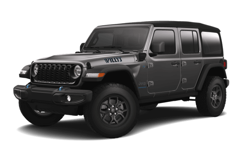 2024 Jeep® Wrangler 4xe PHEV
 4-Door Willys - GRANITE CRYSTAL