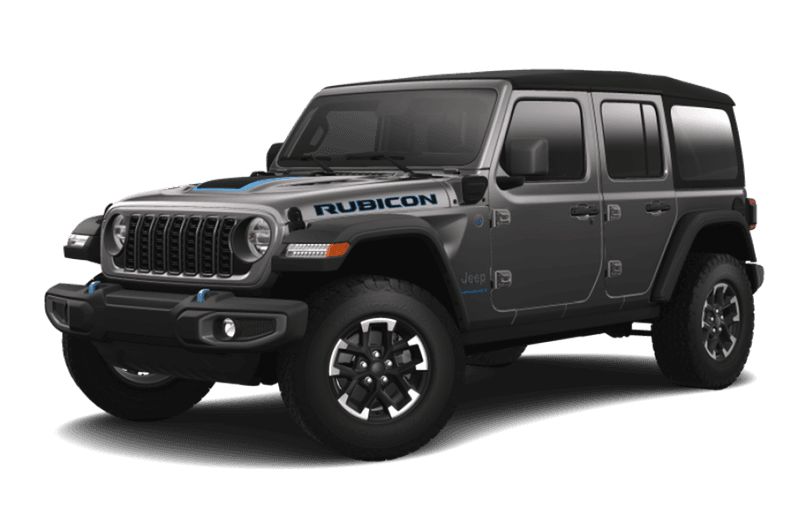 2024 Jeep® Wrangler 4xe PHEV
 4-Door Rubicon - GRANITE CRYSTAL