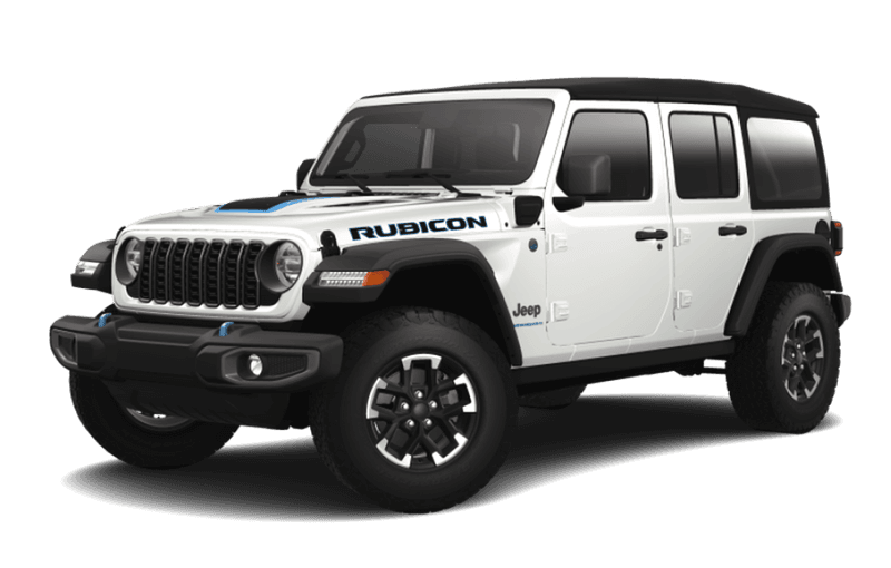 2024 Jeep® Wrangler 4xe PHEV
 4-Door Rubicon - BRIGHT WHITE