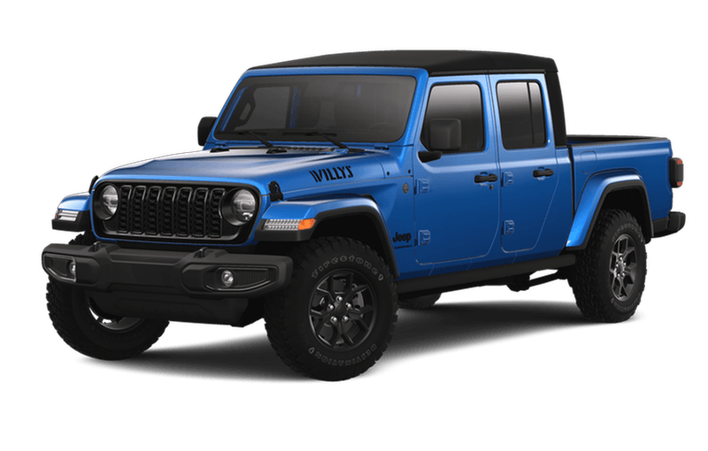 Jeep® Gladiator 2024 Willys - Bleu Hydro
