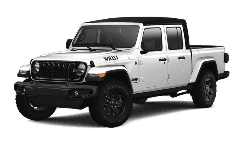 Jeep® Gladiator 2024 Willys - Blanc éclatant