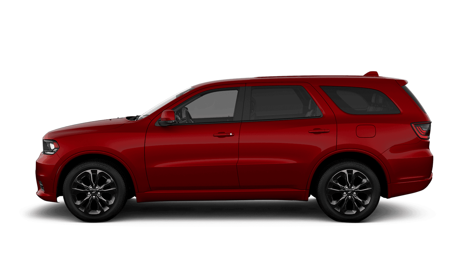 2019 Dodge Durango sideview with 20-inch Black Noise aluminum wheels
