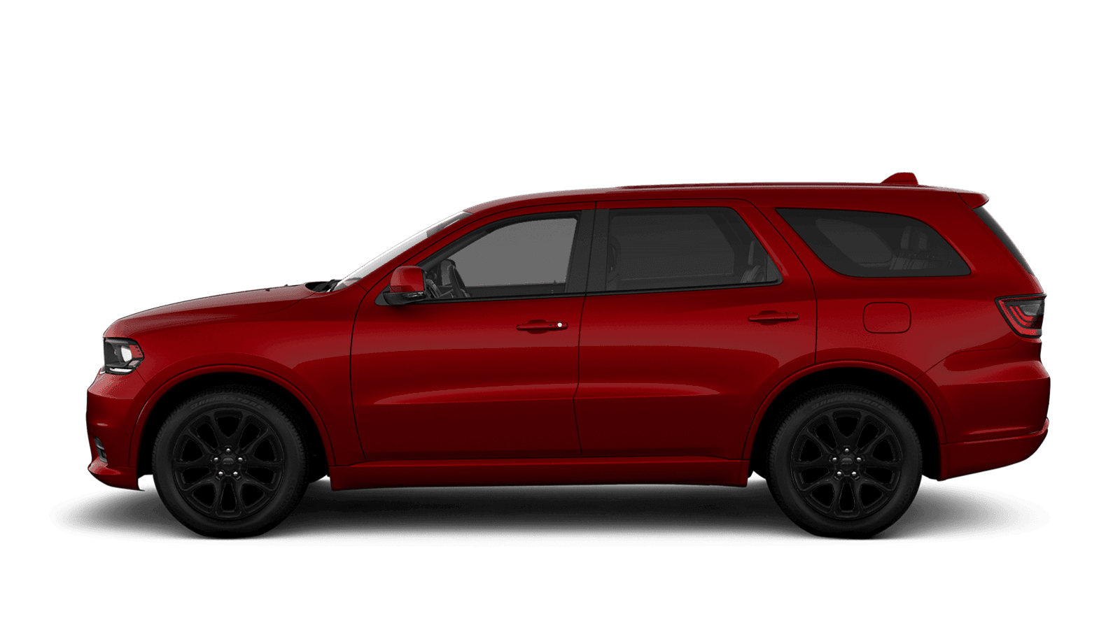 2021 Dodge Durango sideview with 20-inch Lights Out aluminum wheels