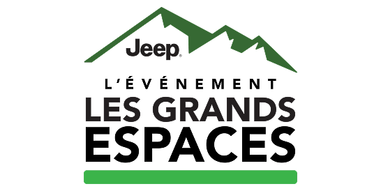 Logo Jeep L'événement les grands espaces.