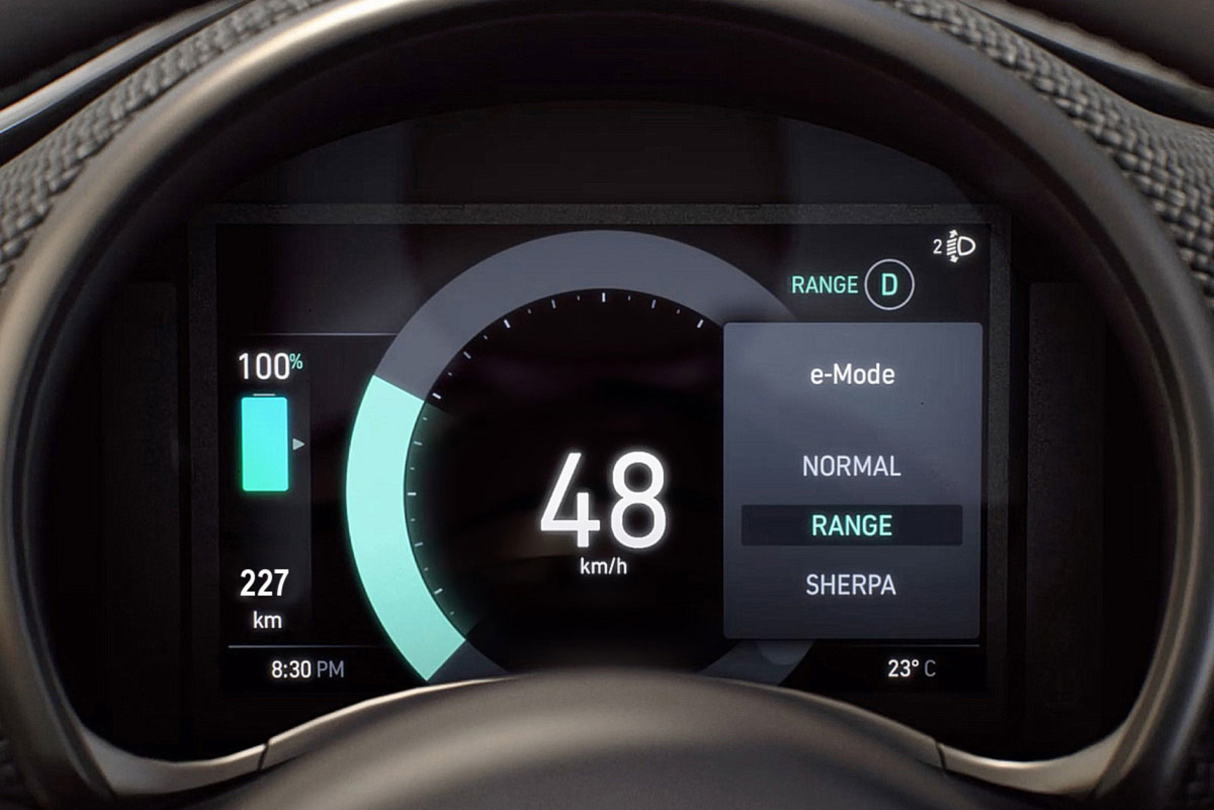 Fiat 500e range km discount