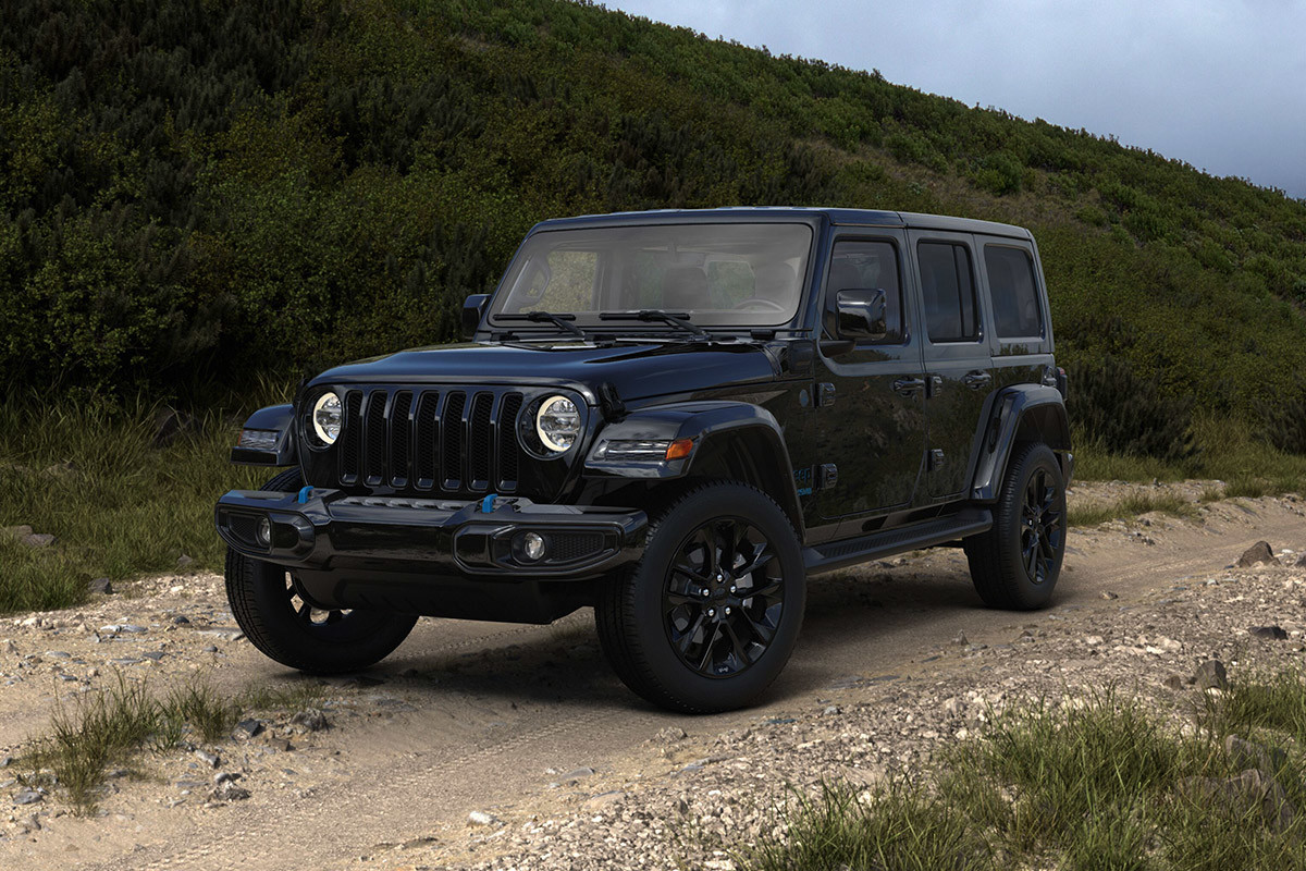 black rubicon 4xe