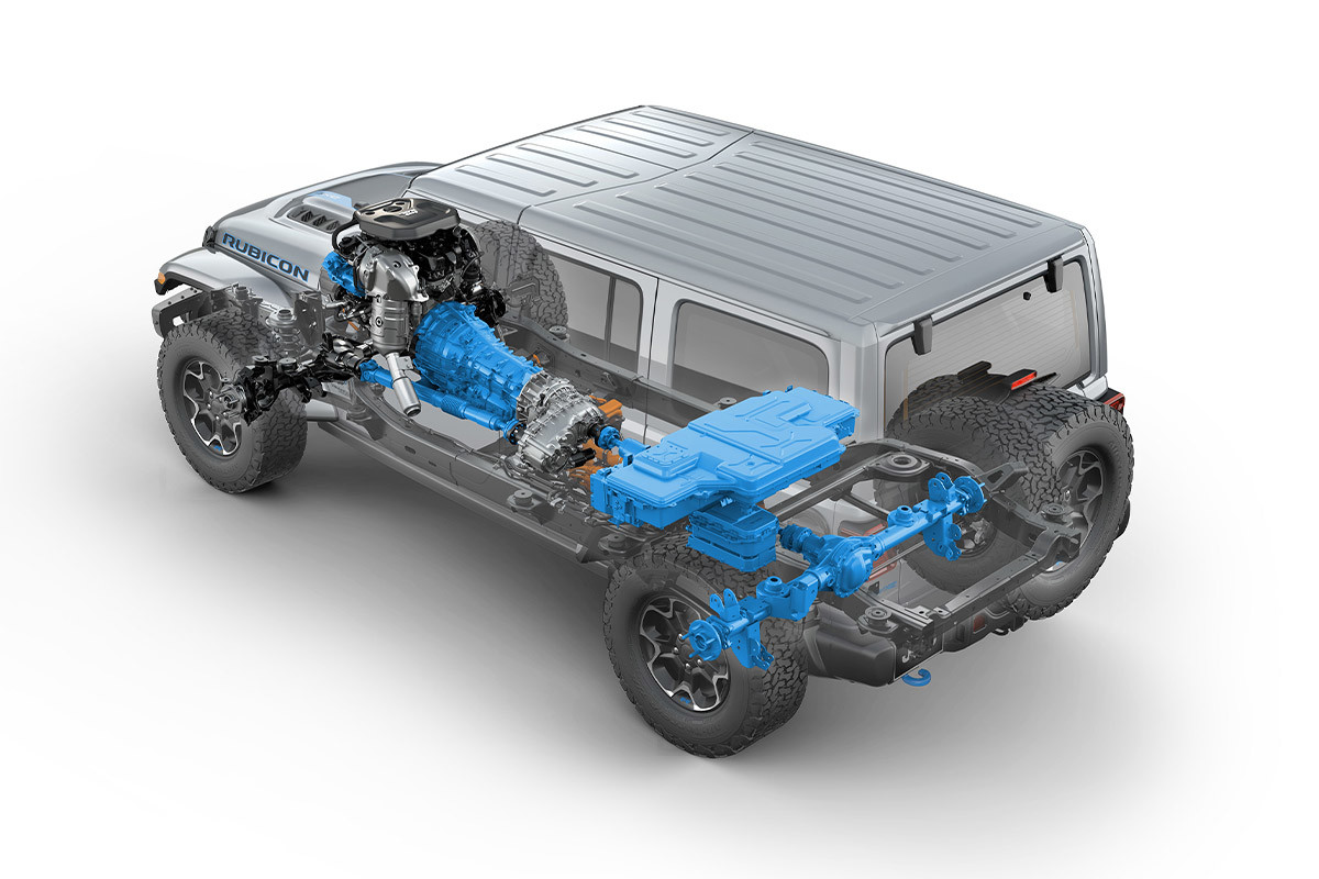2023 Jeep Wrangler 4xe Plug-In Hybrid - Capabilities | Jeep Canada