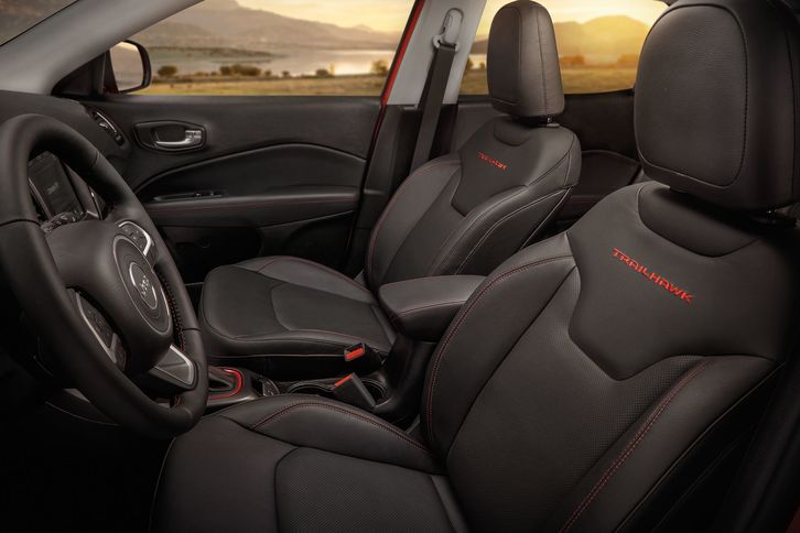 2018 Jeep Compass Compact Suv Canada 2018 Jeep Compass Black And Red Interior