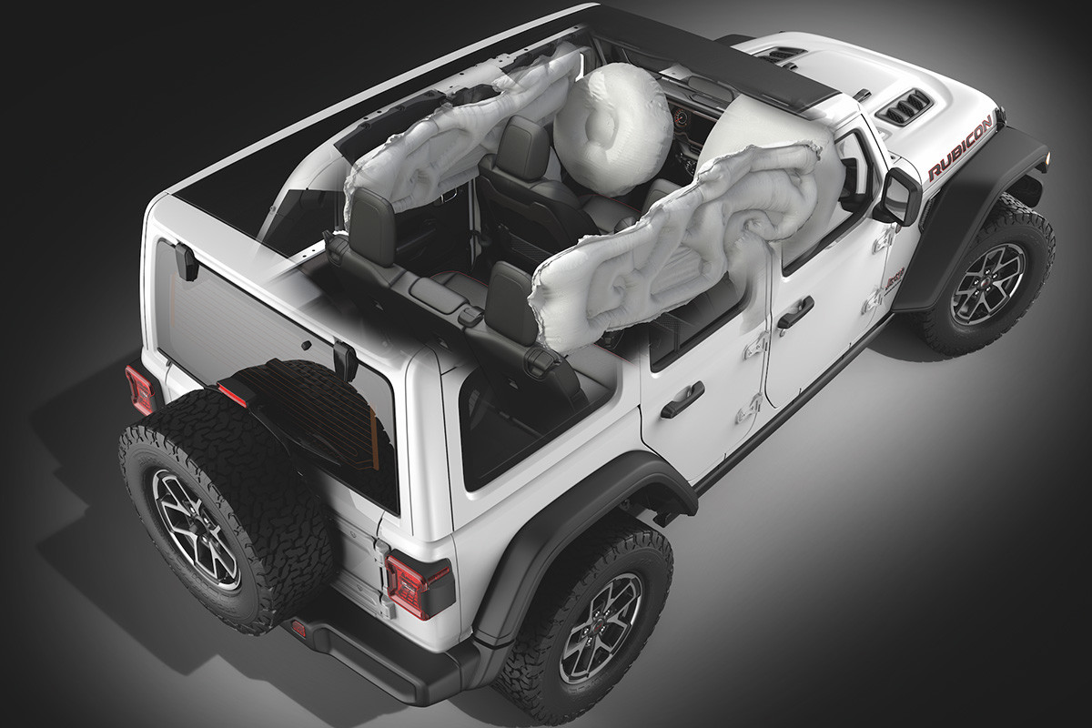 How Many Airbags in Jeep Wrangler