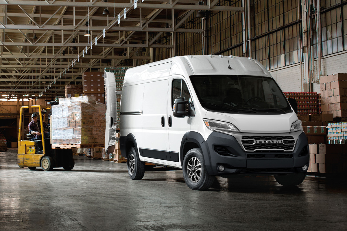 2025 Ram ProMaster Cargo Van – Capability | Ram Canada