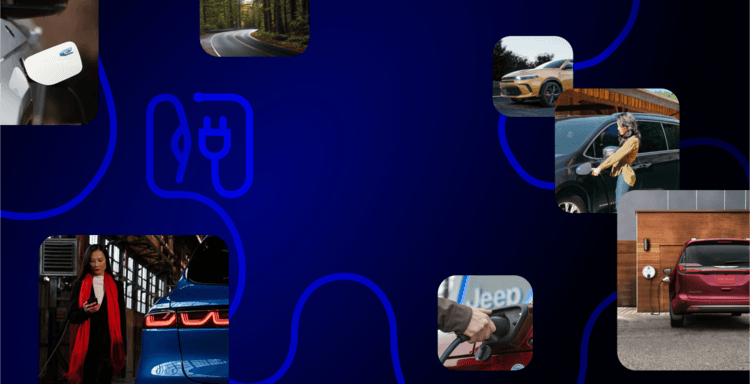 Banner image featuring an assortment of electric vehicle photos.