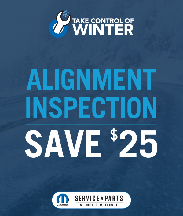 Alignment Inspection  SAVE $25