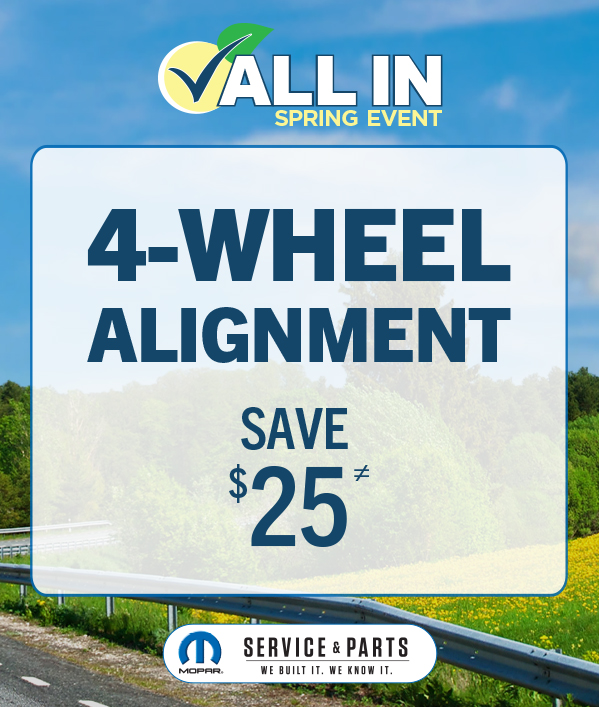4-Wheel Alignment 25≠ 