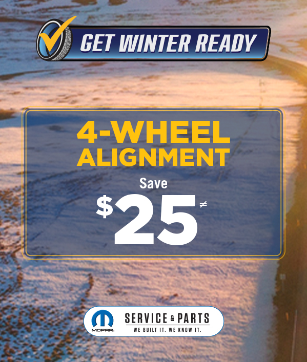 4-Wheel Alignment ≠ Save $25