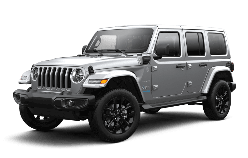 Jeep® Wrangler 4xe 2021 Unlimited Sahara - Argent acier métallisé