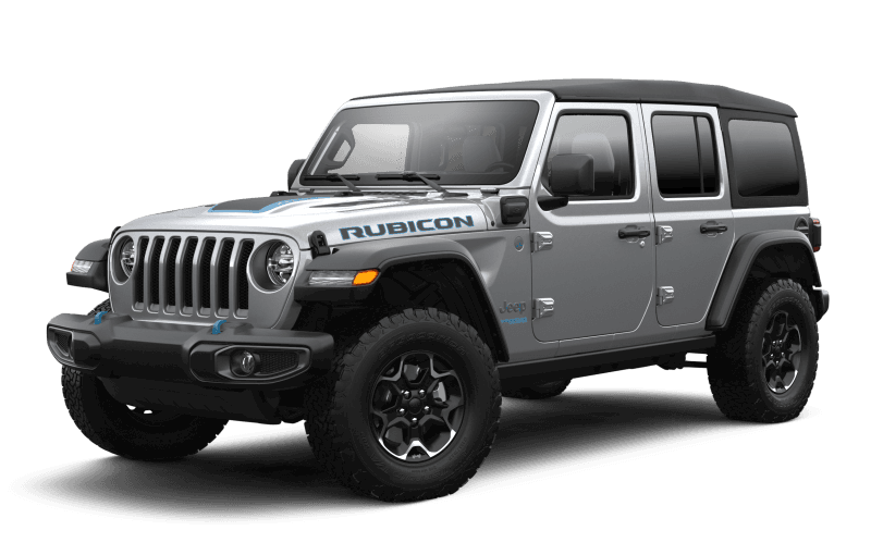 Jeep® Wrangler 4xe 2021 Unlimited Rubicon - Argent acier métallisé