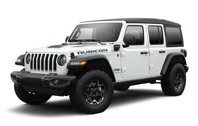 Jeep® Wrangler 4xe 2021 Unlimited Rubicon - Blanc éclatant