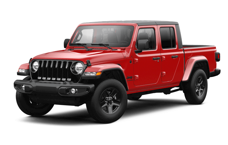 Jeep® Gladiator 2021 Black Appearance Package - Rouge pétard