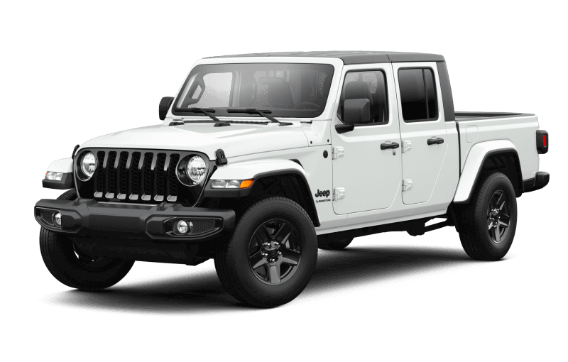Jeep® Gladiator 2021 Black Appearance Package - Blanc éclatant