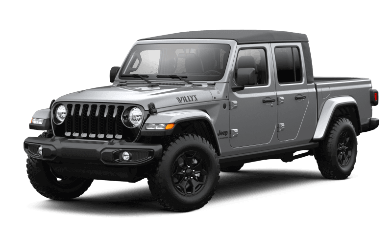Jeep® Gladiator 2021 Willys - Gris acier argenté métallisé