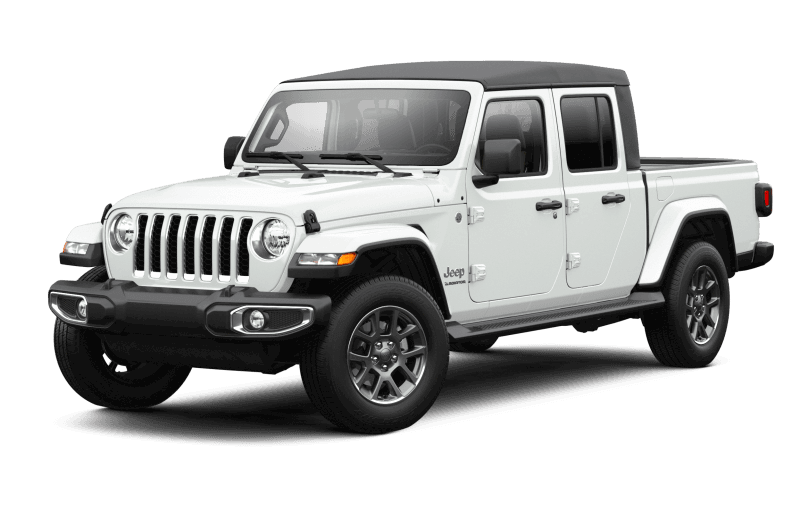 Jeep® Gladiator 2021 Overland - Blanc éclatant