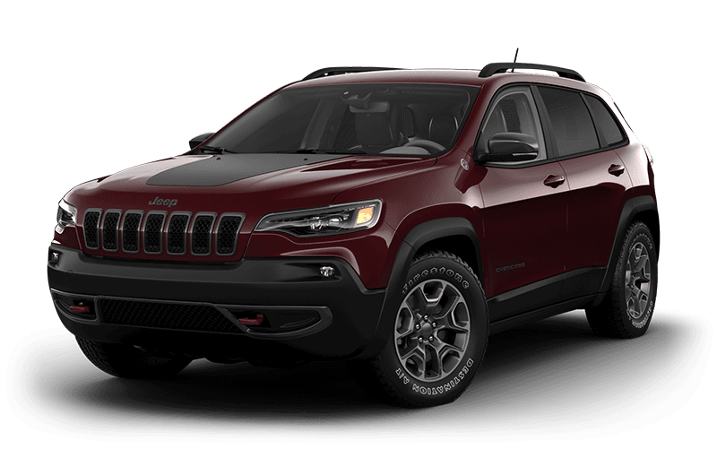 Jeep® Cherokee 2021 TrailhawkMD Elite - Couche nacrée rouge velours