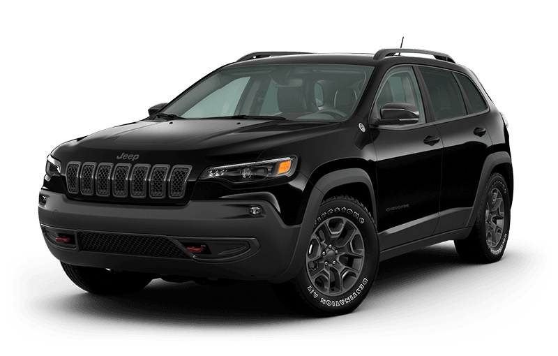 2021 Jeep® Cherokee Trailhawk® Elite - Diamond Black Crystal Pearl