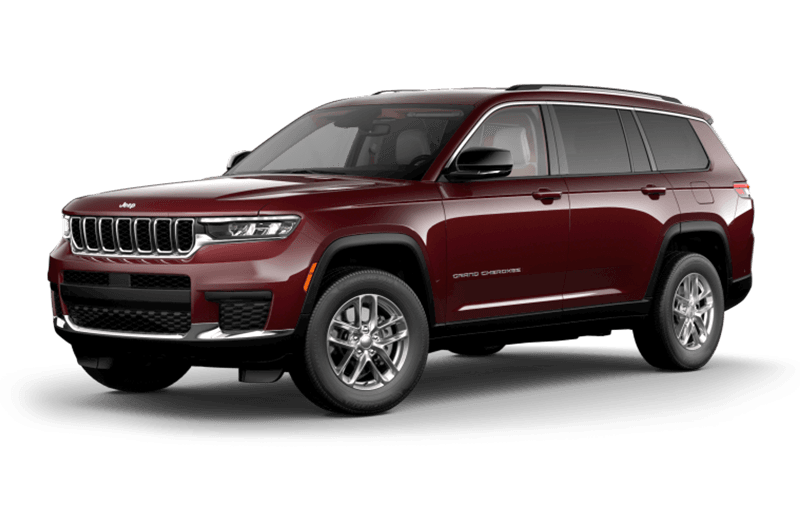 All-New 2021 Jeep® Grand Cherokee L Laredo - Velvet Red Pearl