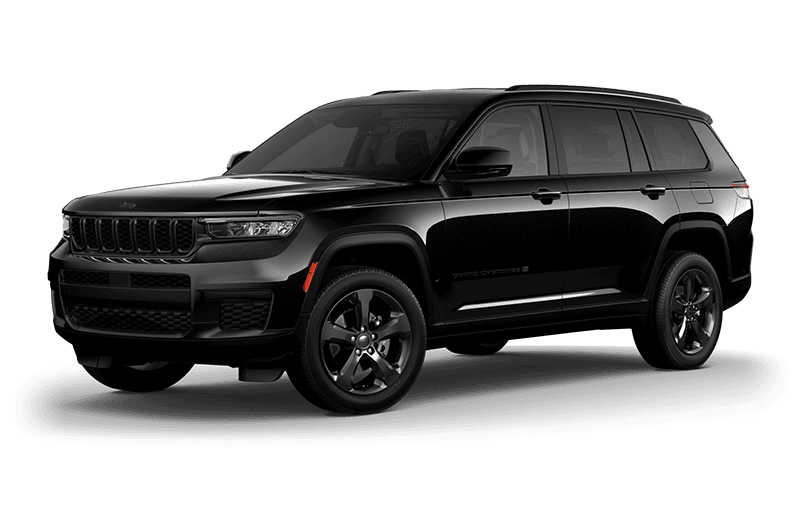 All-New 2021 Jeep® Grand Cherokee L Altitude - Diamond Black Crystal Pearl