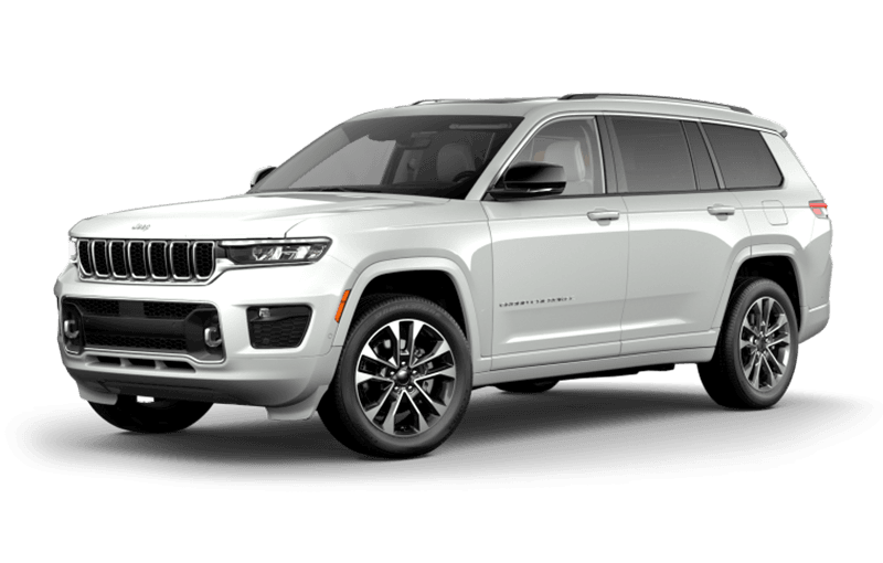 Tout nouveau Jeep® Grand Cherokee L 2021 Overland - Blanc éclatant